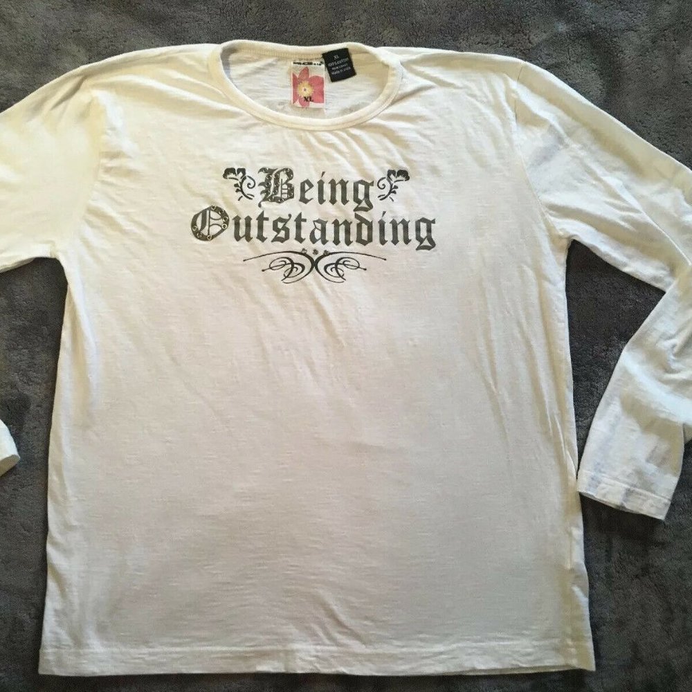 Mens Tee XL Being Outstanding In A Complex Society